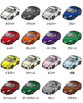 Amazon.co.jp: [MKJP] 車種別キーホルダー スバル BRZ ZD8 : 車